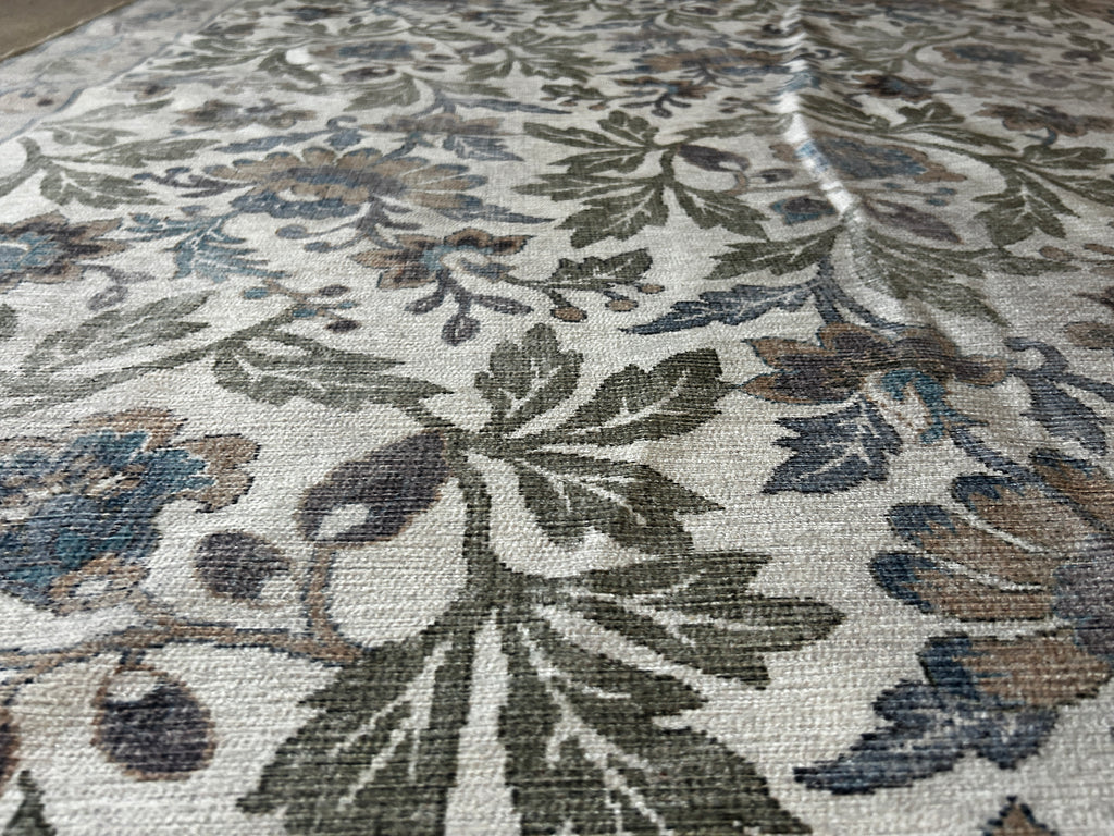 Ruggable Rug Green/Beige 5x7
