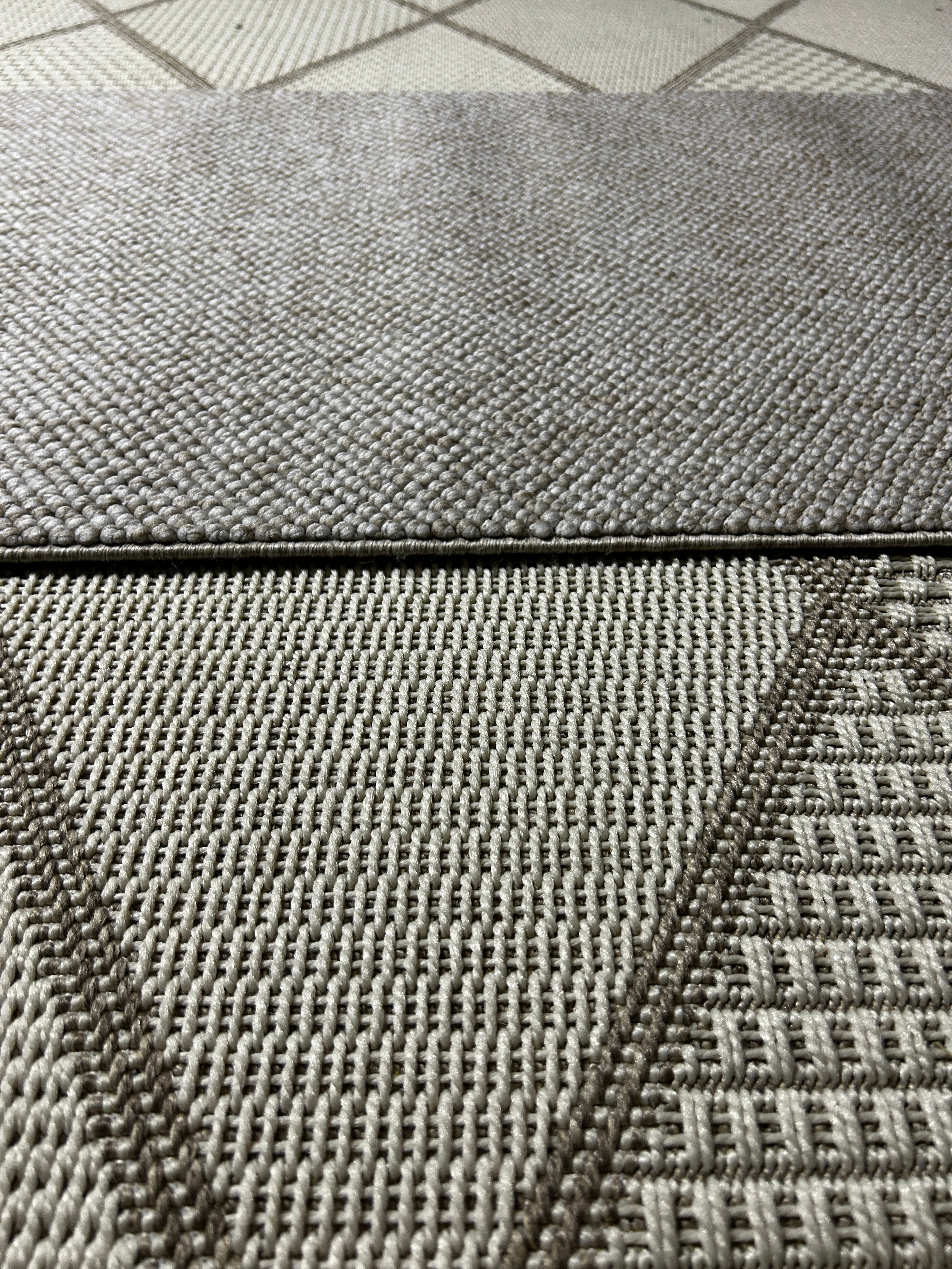 Natco Vera Loop Runner Rug Cream