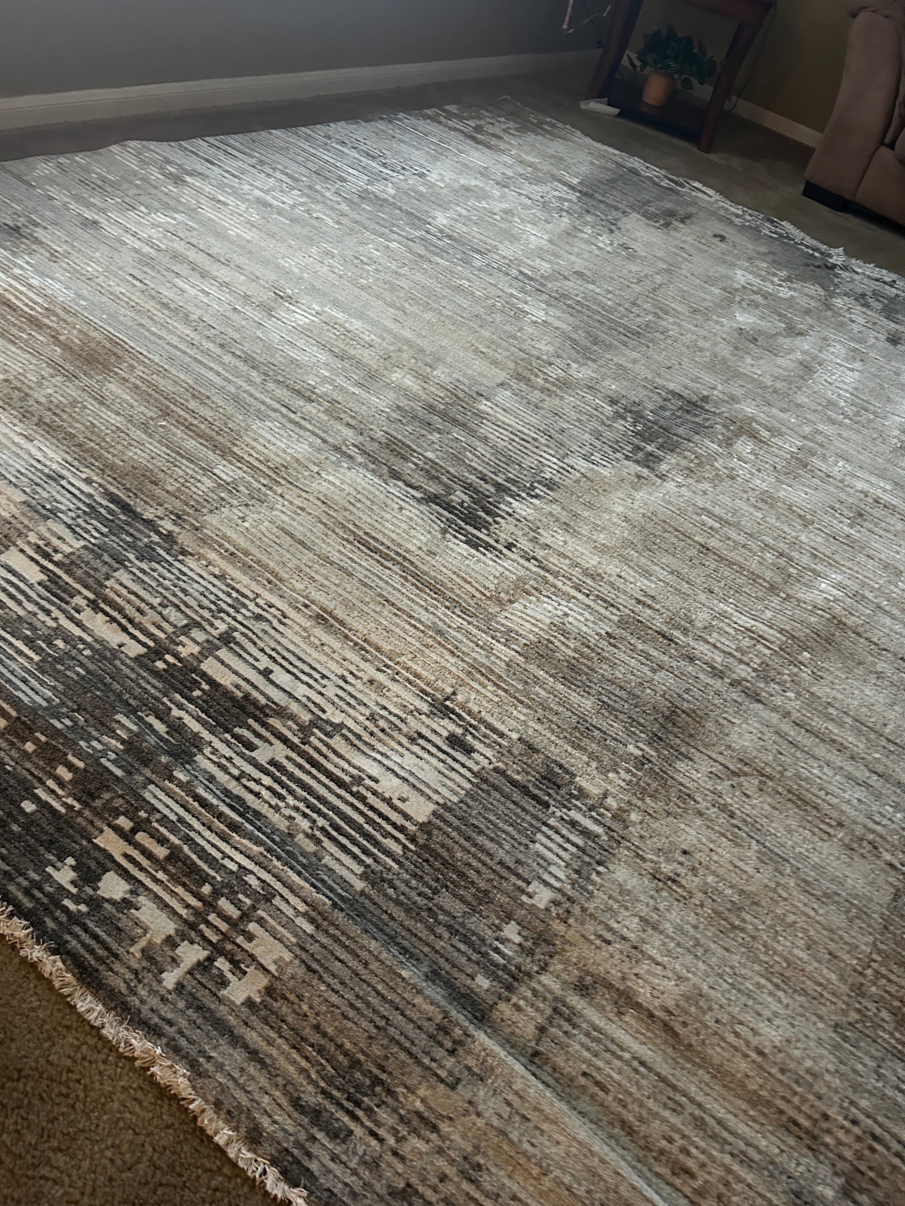Nourison Florentine Rug Beige Grey 8x10