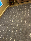 Ruggable Area Rug Grey 8x10