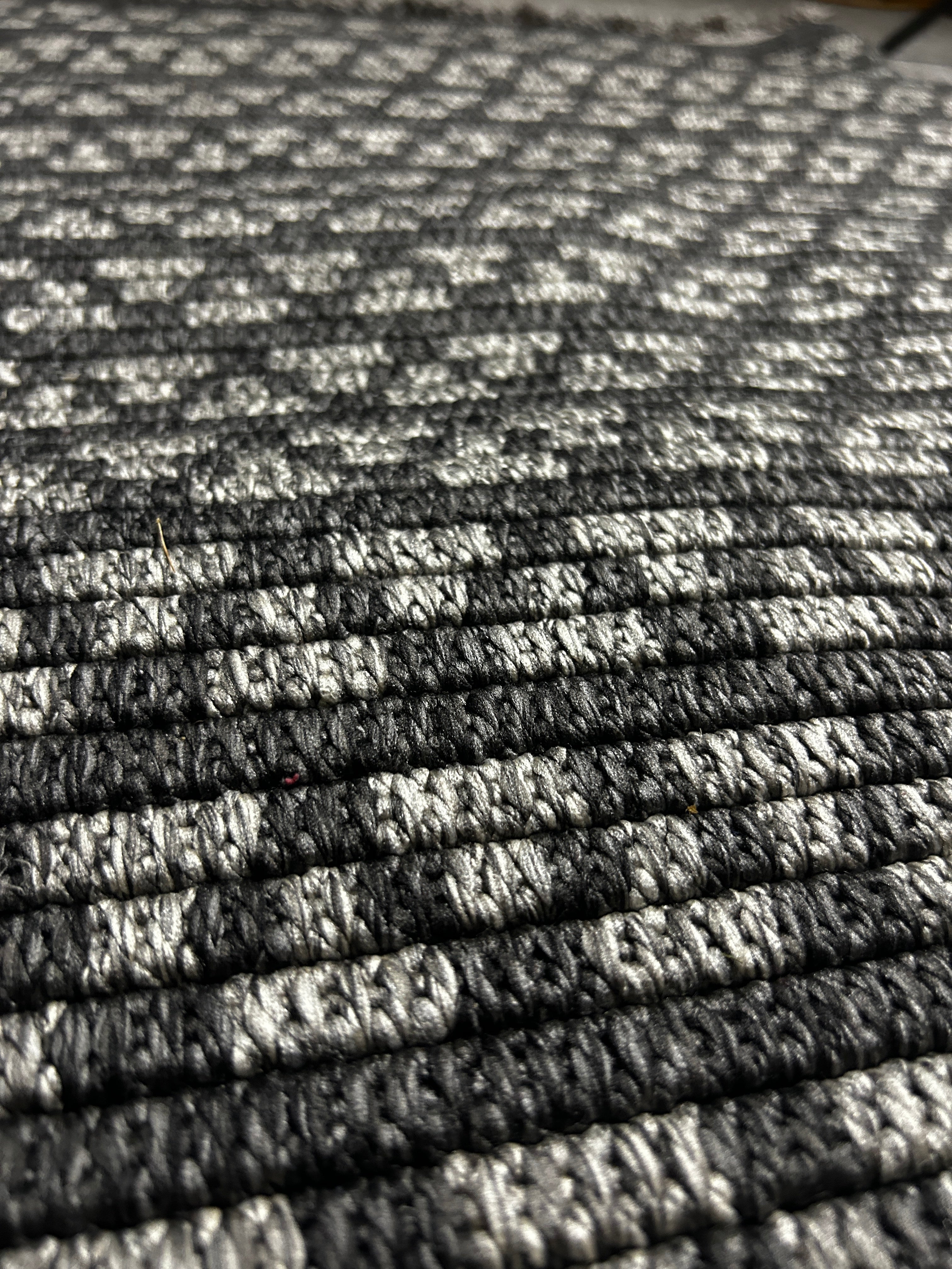 Serenity Runner Rug Naro Charcoal 2x8