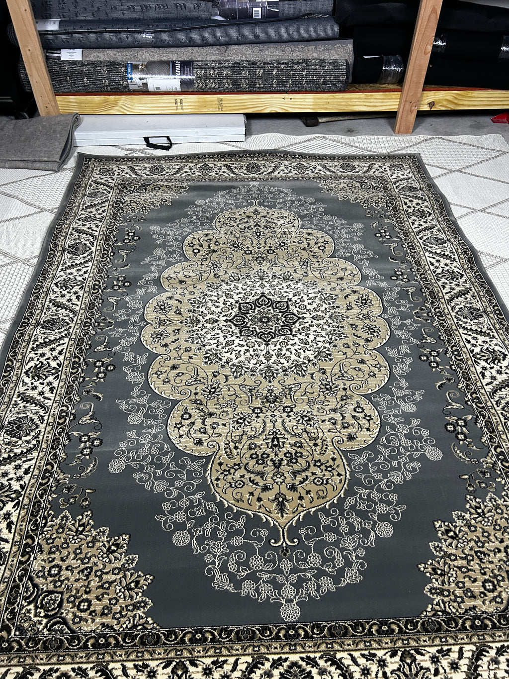 Timeless Varick Rug Grey 5x7