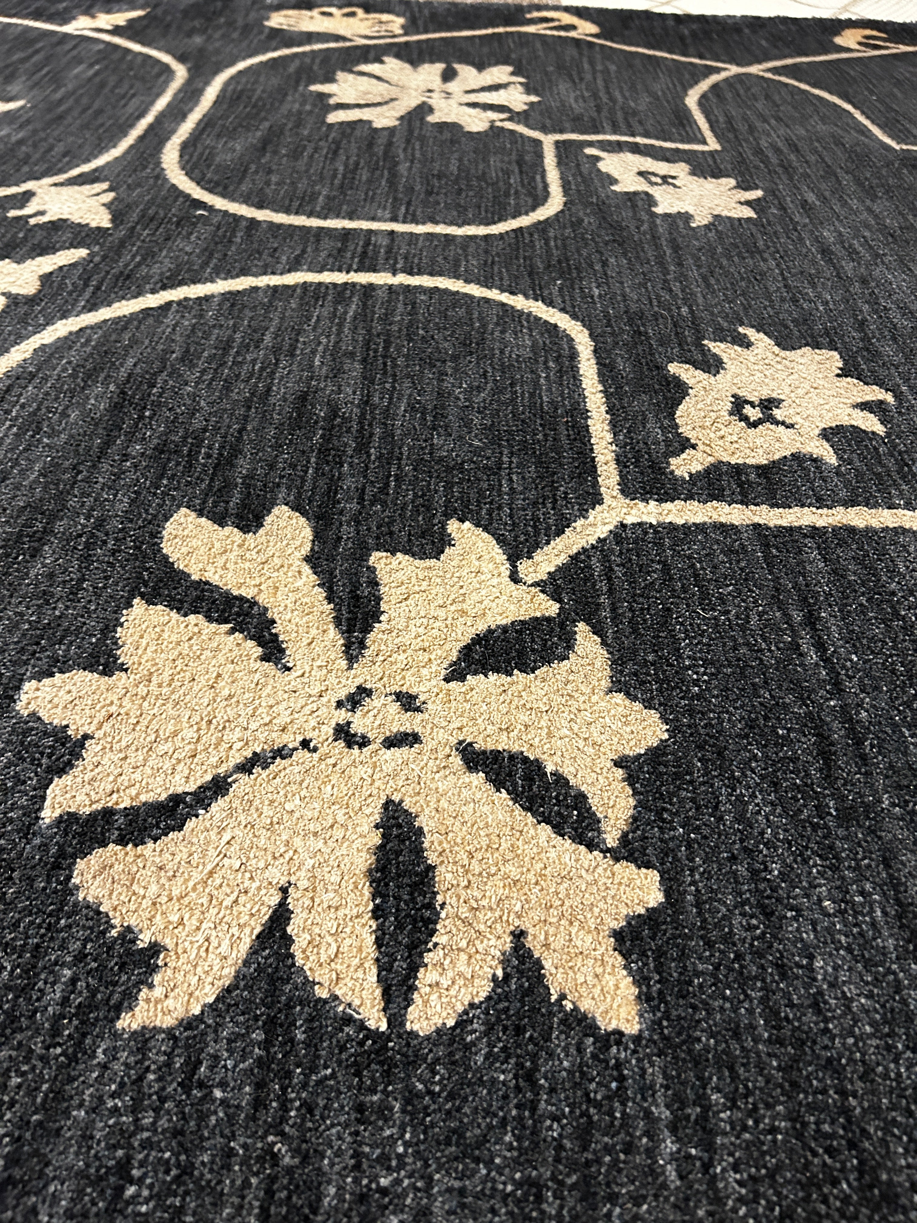 Devgiri Tahara Knitted Rug Blue