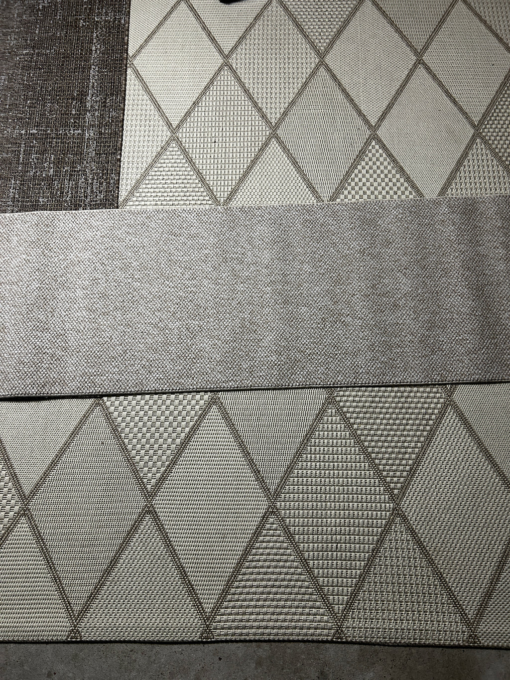 Natco Vera Loop Runner Rug Cream
