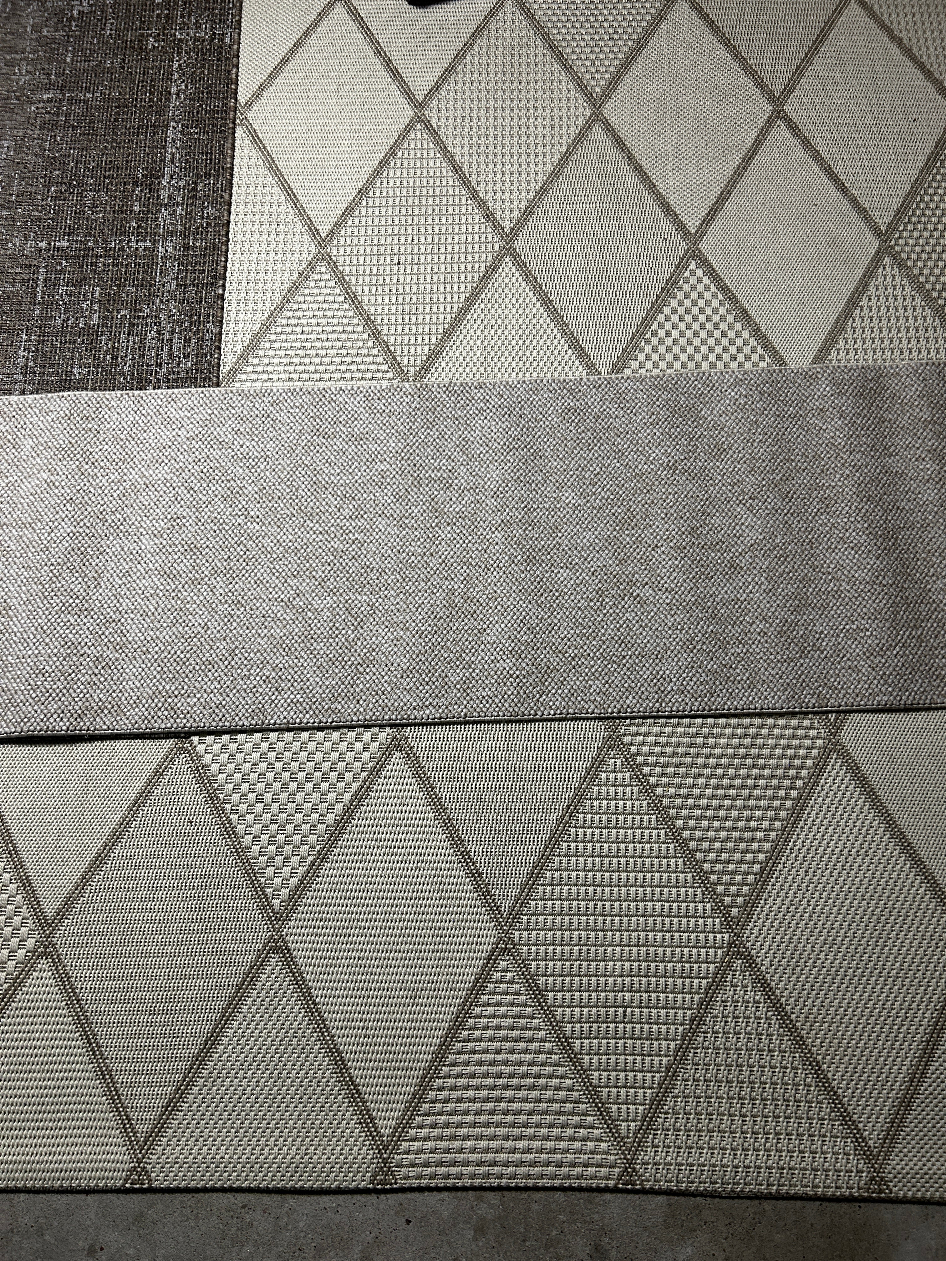 Natco Vera Loop Runner Rug Cream