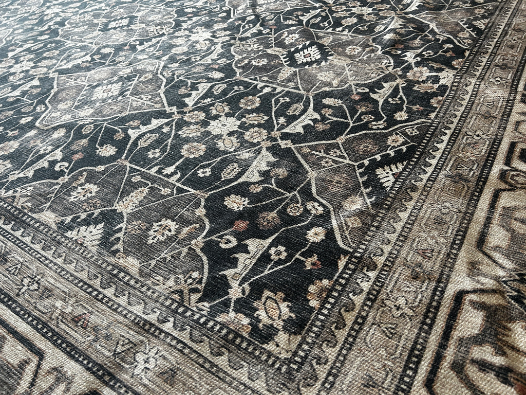Ruggable Area Rug Black 8x10