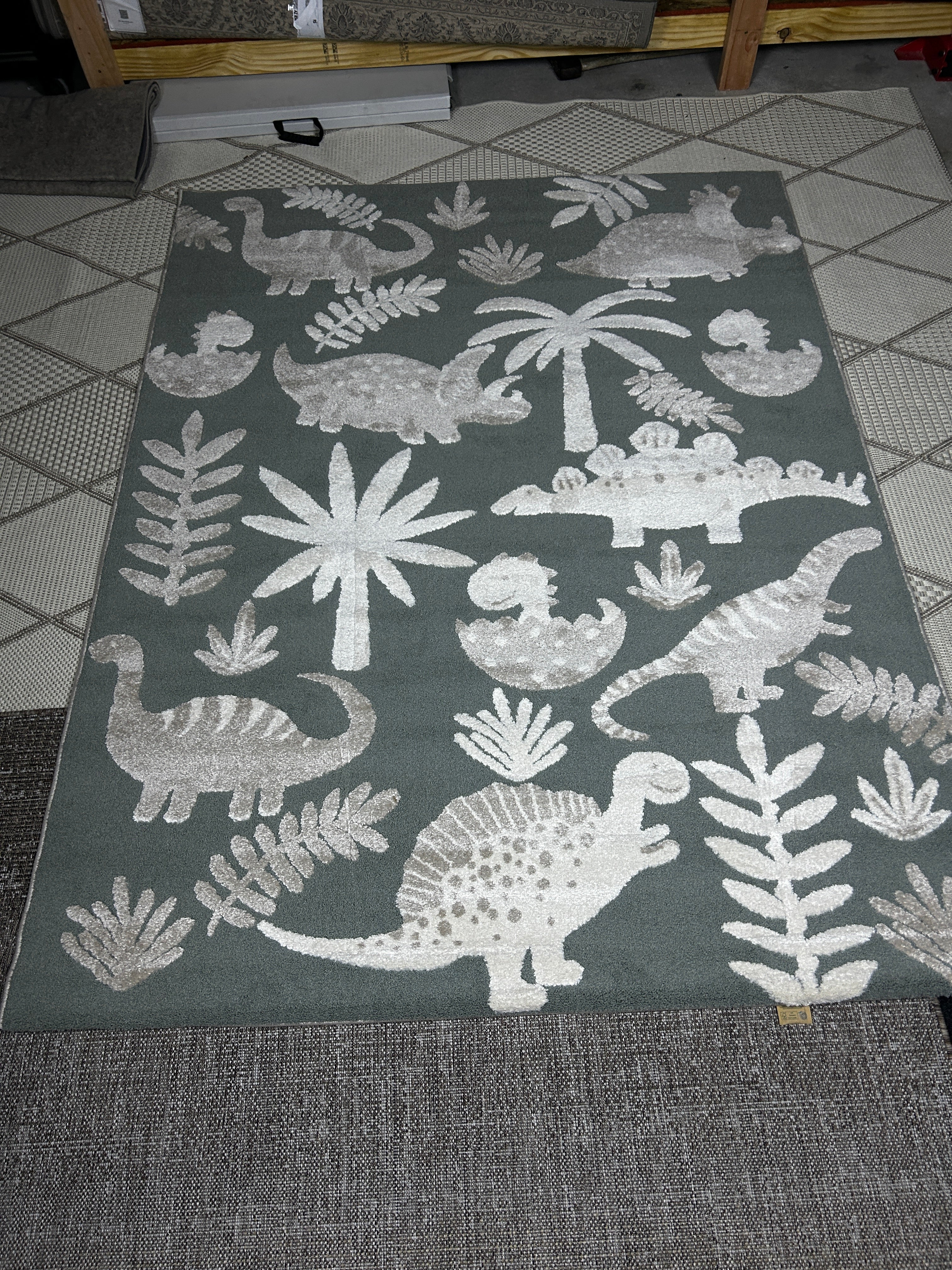 T And C Deco Kids Rug Dinosaur 5x7