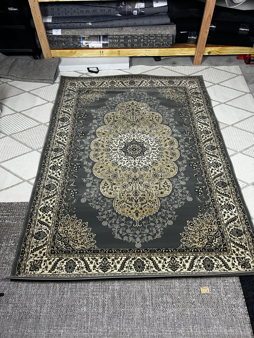 Timeless Varick Rug Grey 5x7