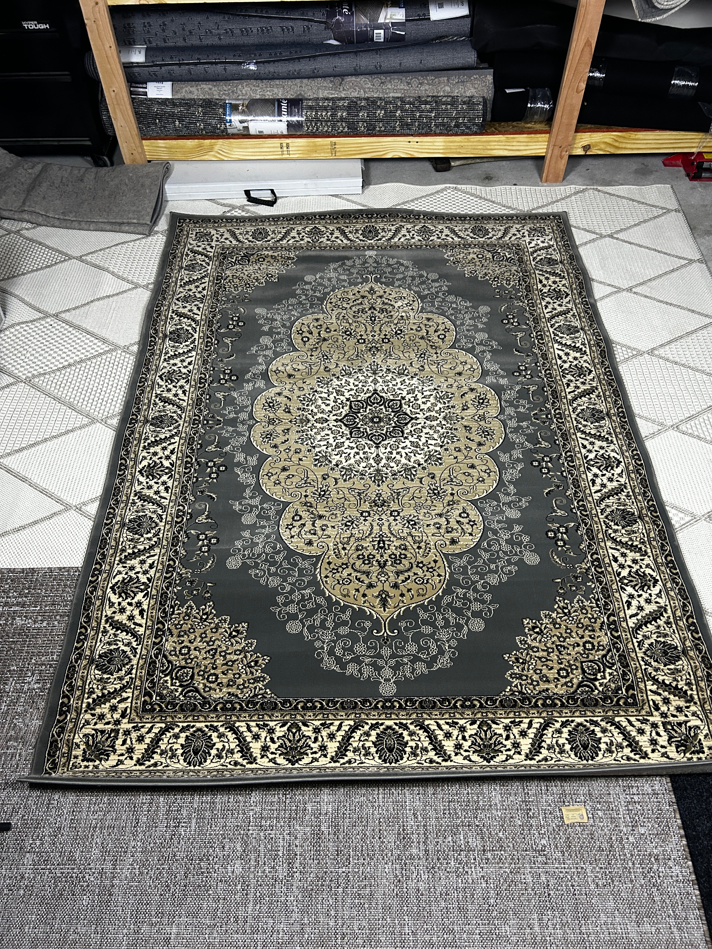 Timeless Varick Rug Grey 5x7