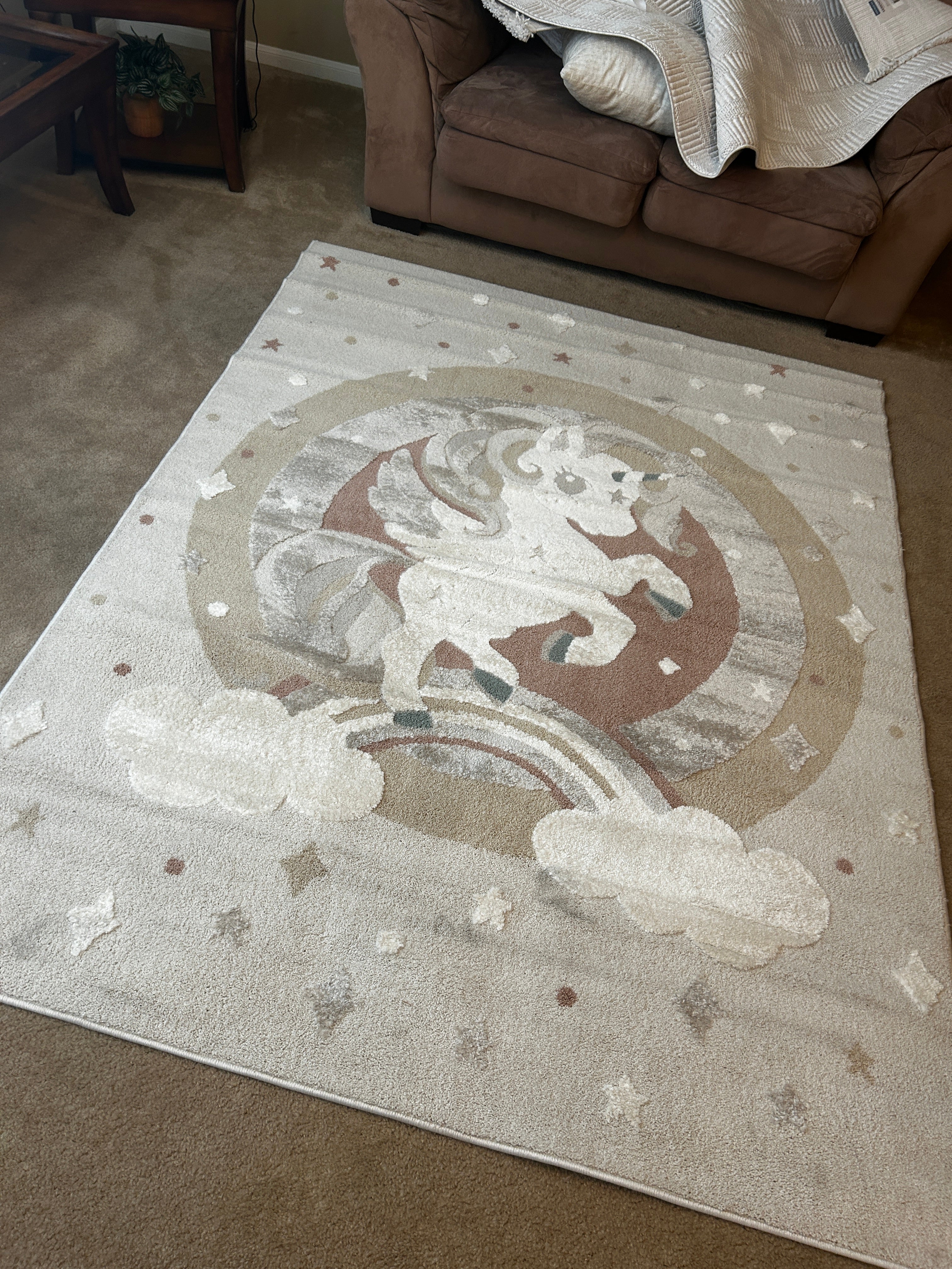 T And C Deco Kids Rug Unicorn 5x7