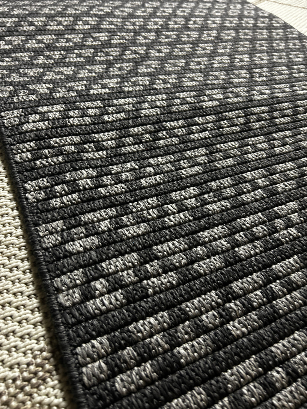 Serenity Runner Rug Naro Charcoal 2x8