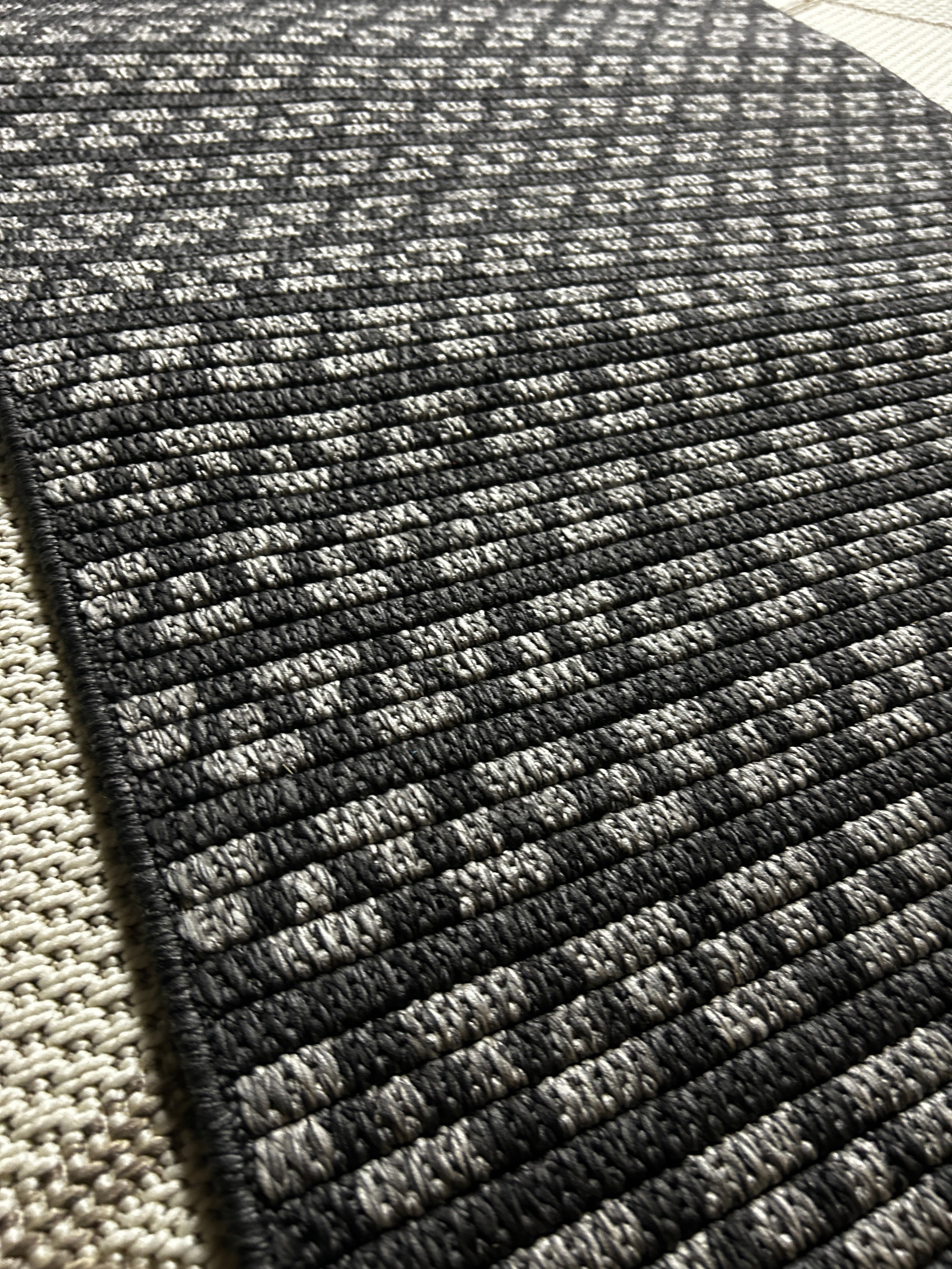 Serenity Runner Rug Naro Charcoal 2x8