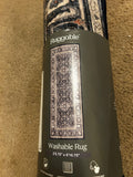Ruggable Runner Rug Blue 2x7
