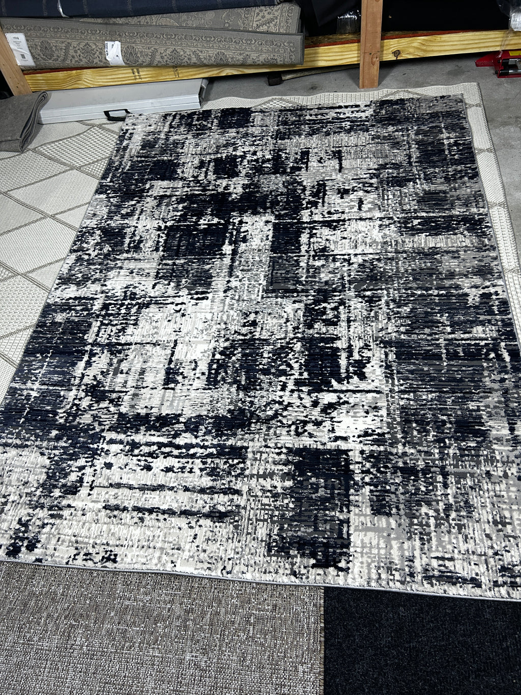 Karma Pet Rug Balen Navy 5x7