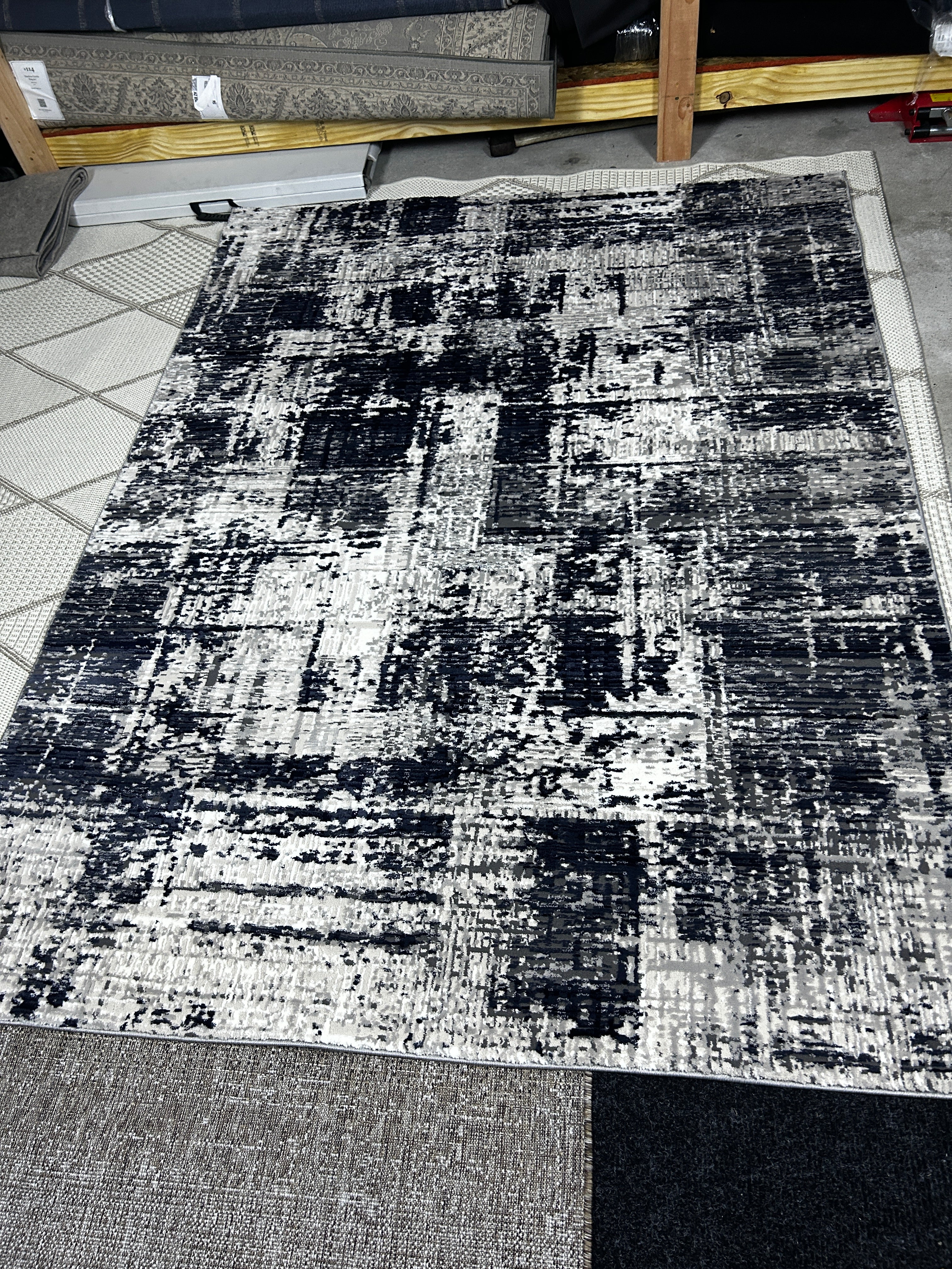 Karma Pet Rug Balen Navy 5x7