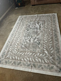Ruggable Rug Sage Green/Beige 5x7