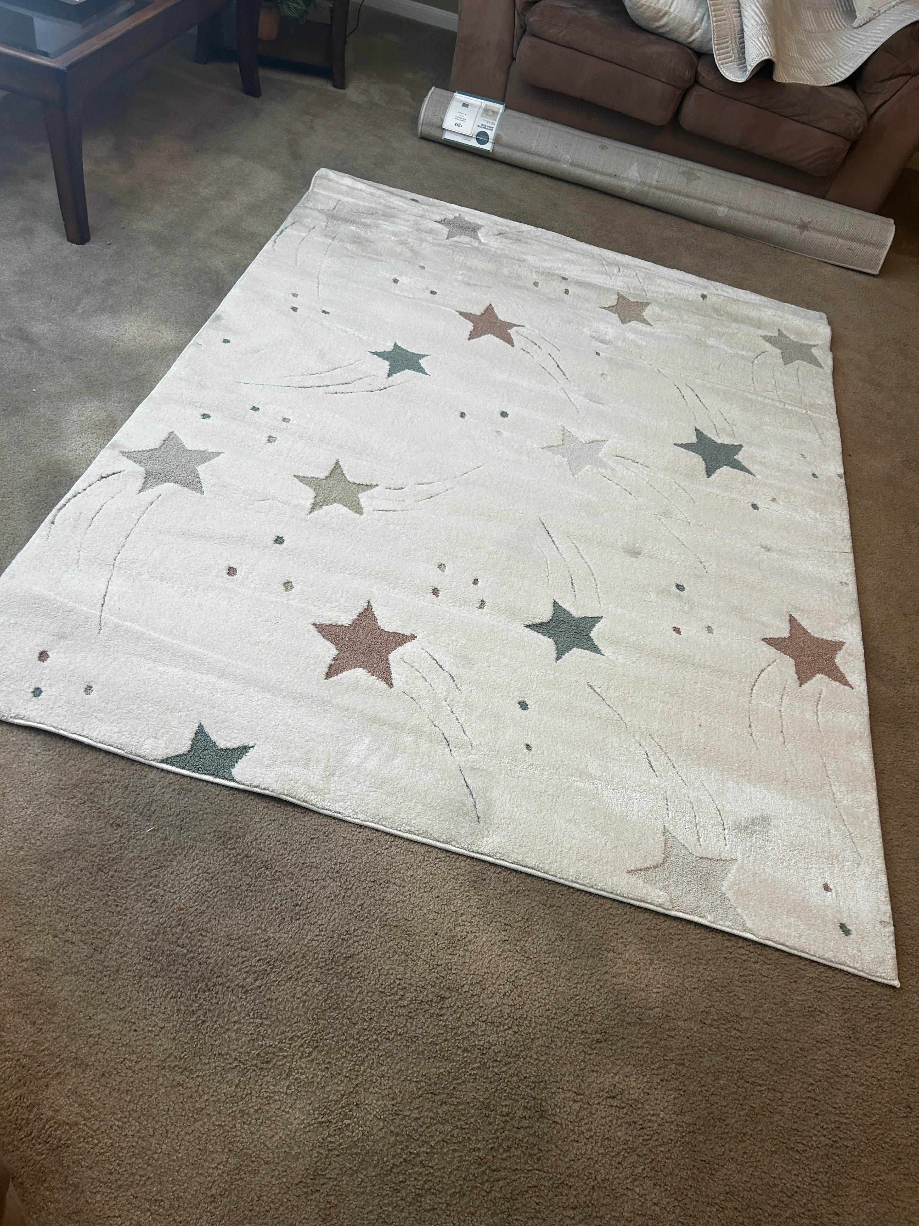 T And C Deco Kids Rug Stars 5x7