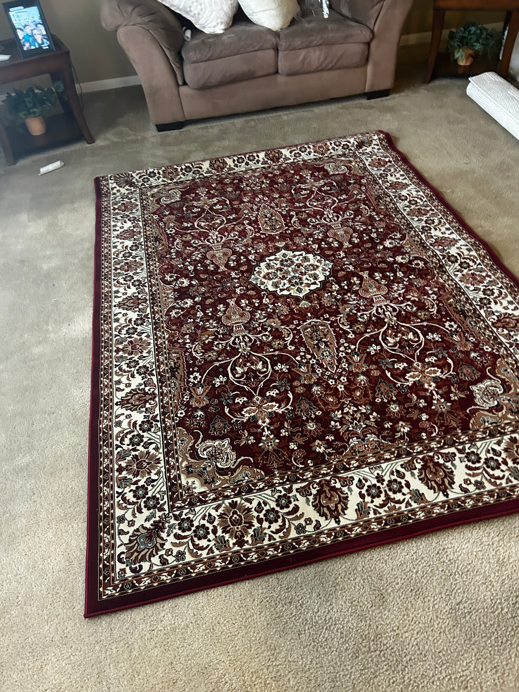 Timeless Varick Rug Red 5x7