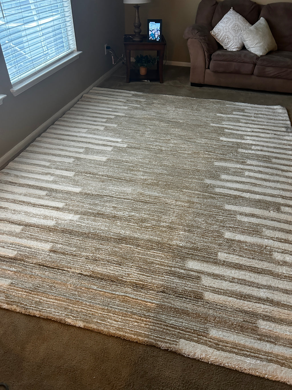 Foxwood Cozy Rug Beige Cream 8x10