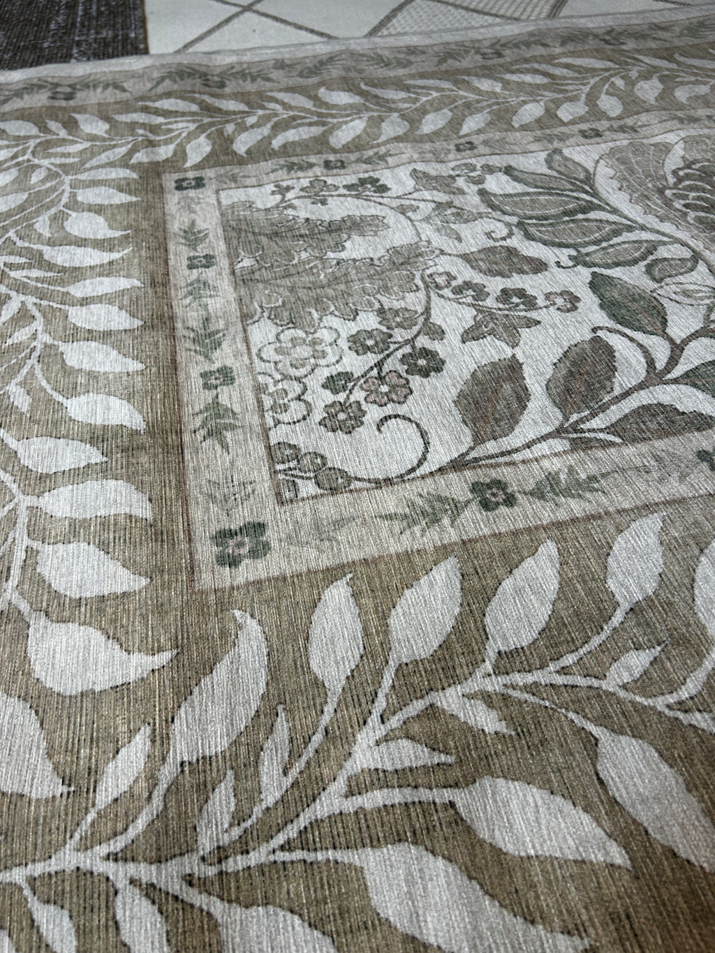 Ruggable Rug Sage Green/Beige 5x7
