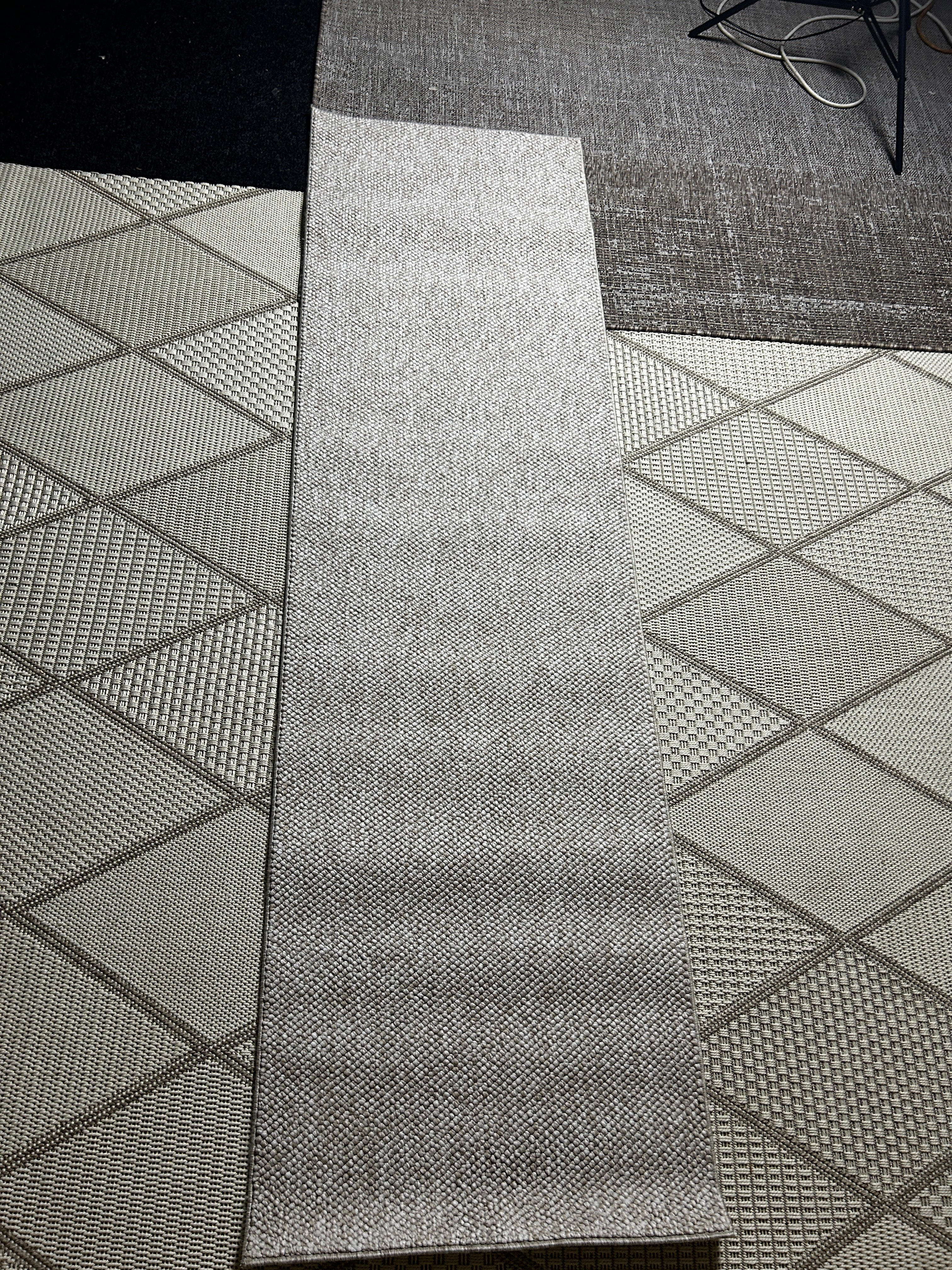 Natco Vera Loop Runner Rug Cream