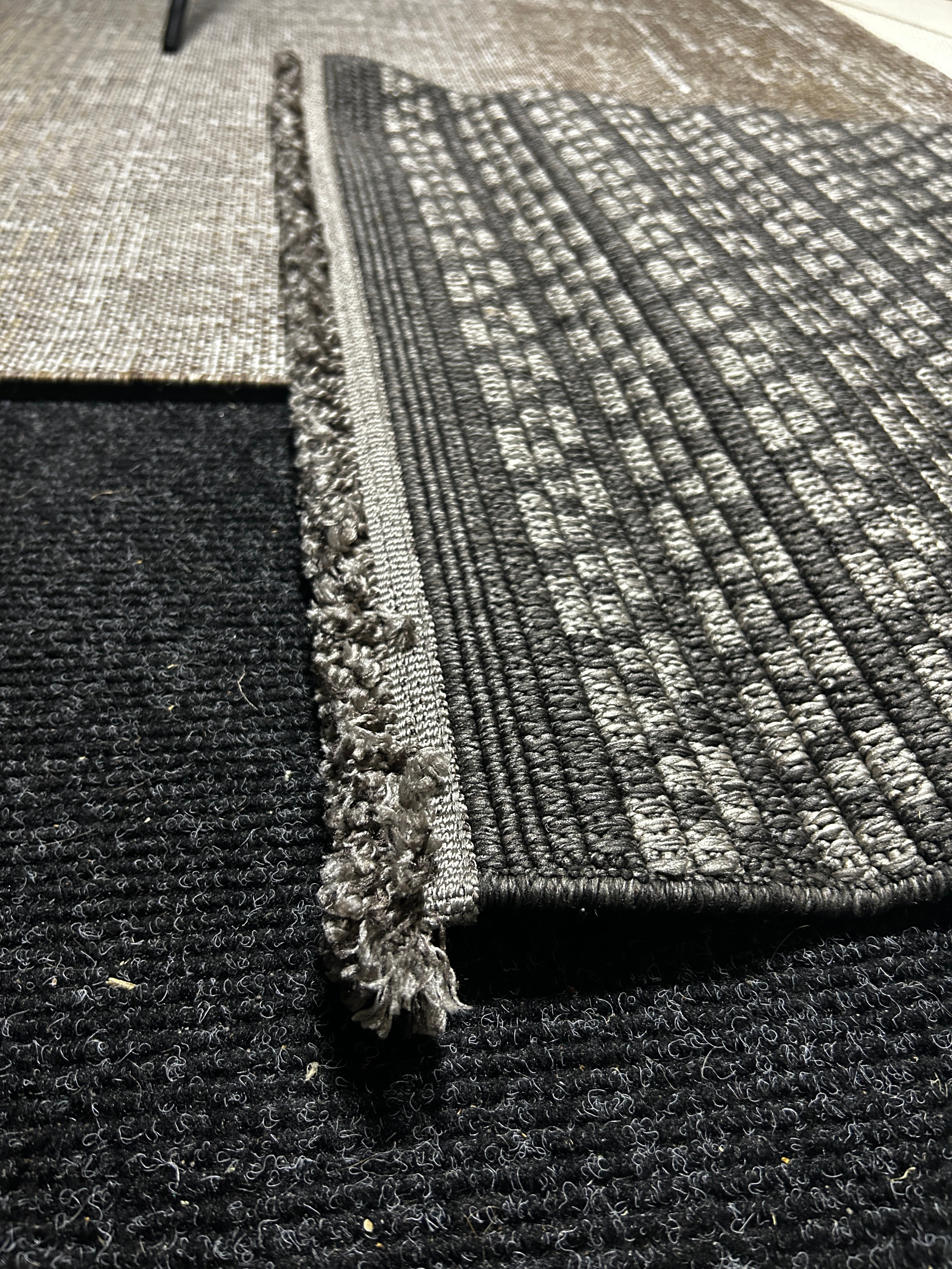 Serenity Runner Rug Naro Charcoal 2x8