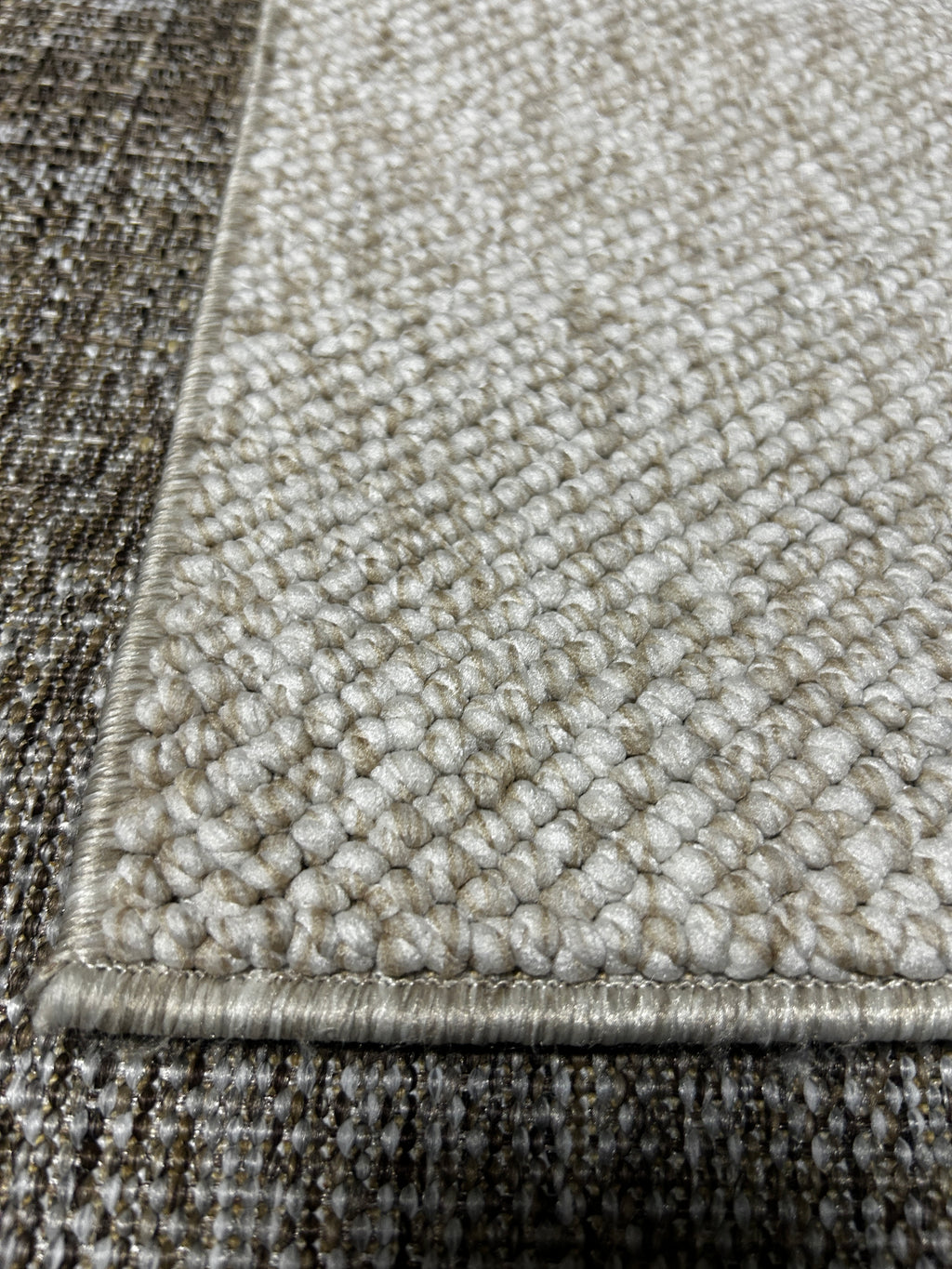 Natco Vera Loop Runner Rug Cream