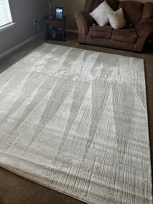 Briar Rug White IV 8x10